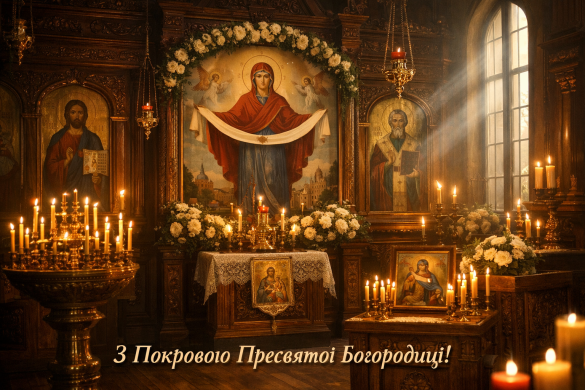 Привітання зі святом Покрови Пресвятої Богородиці: листівки та побажання