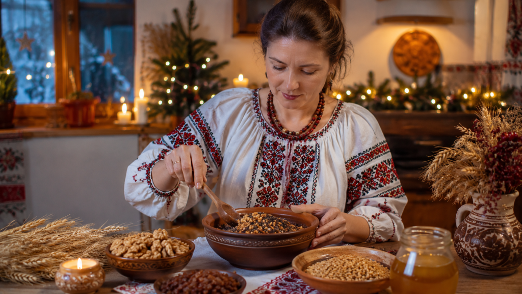 Приготування куті на Різдво